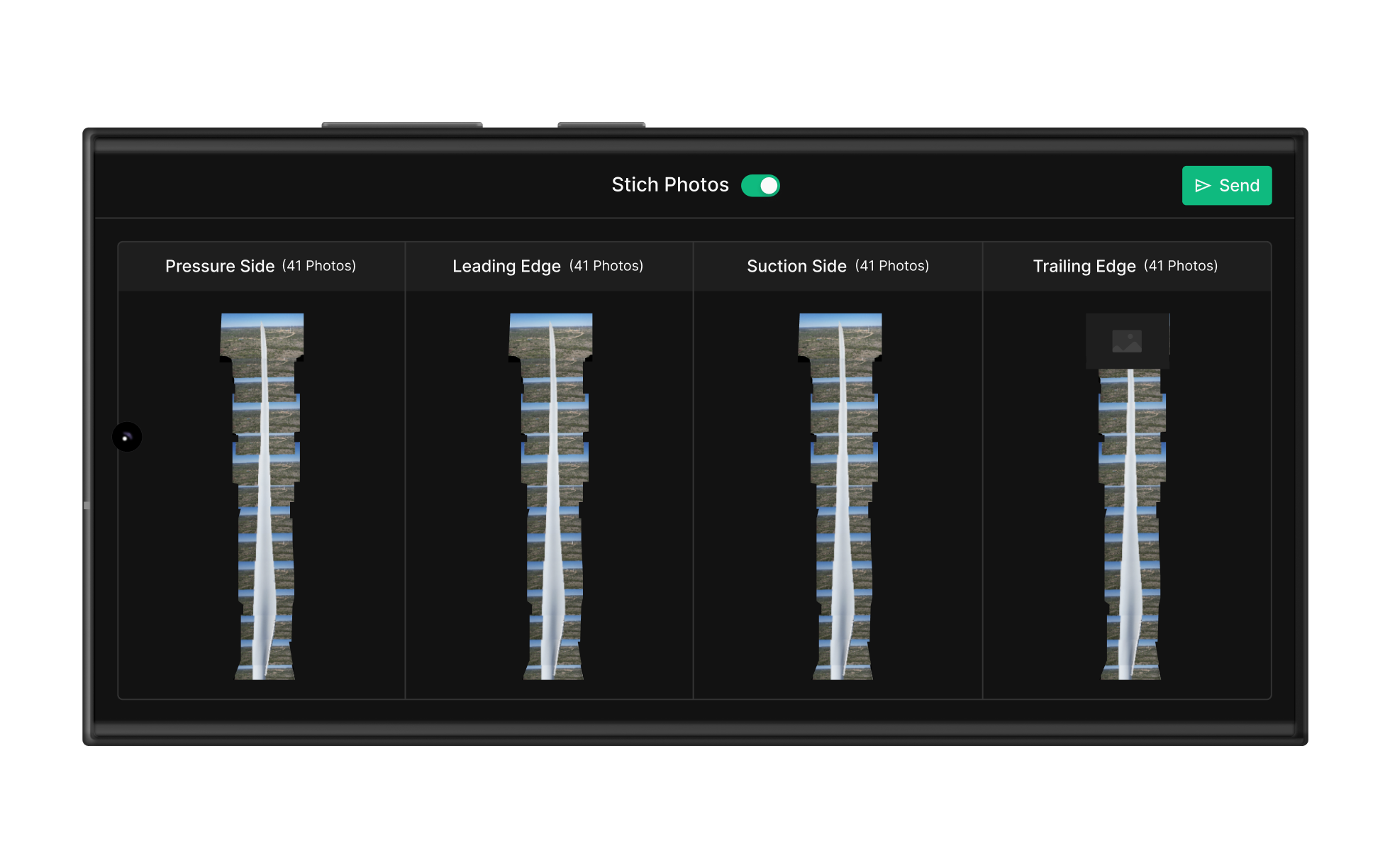 Upload preview and sync view