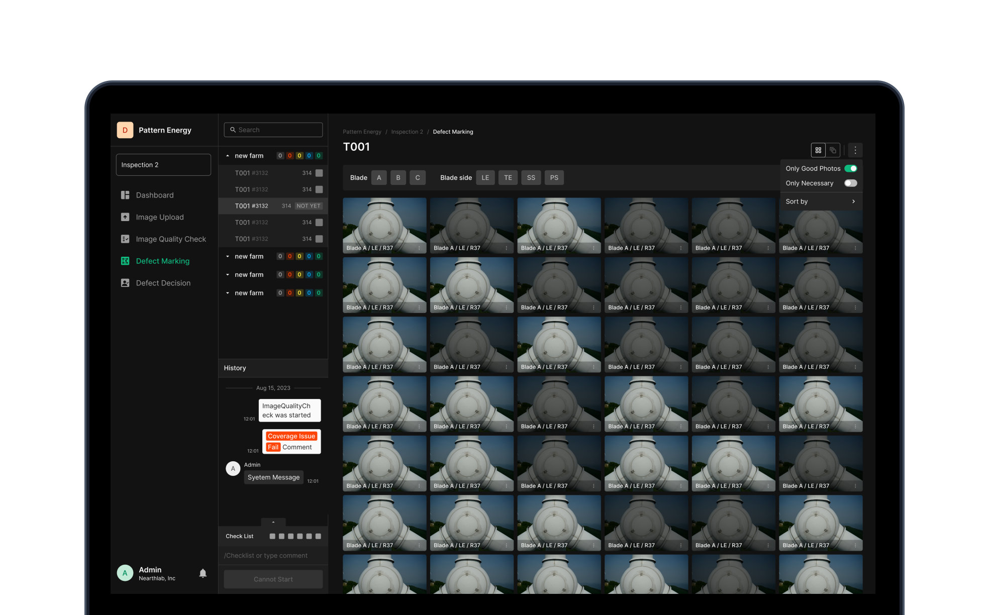 Defect Marking detail 1
